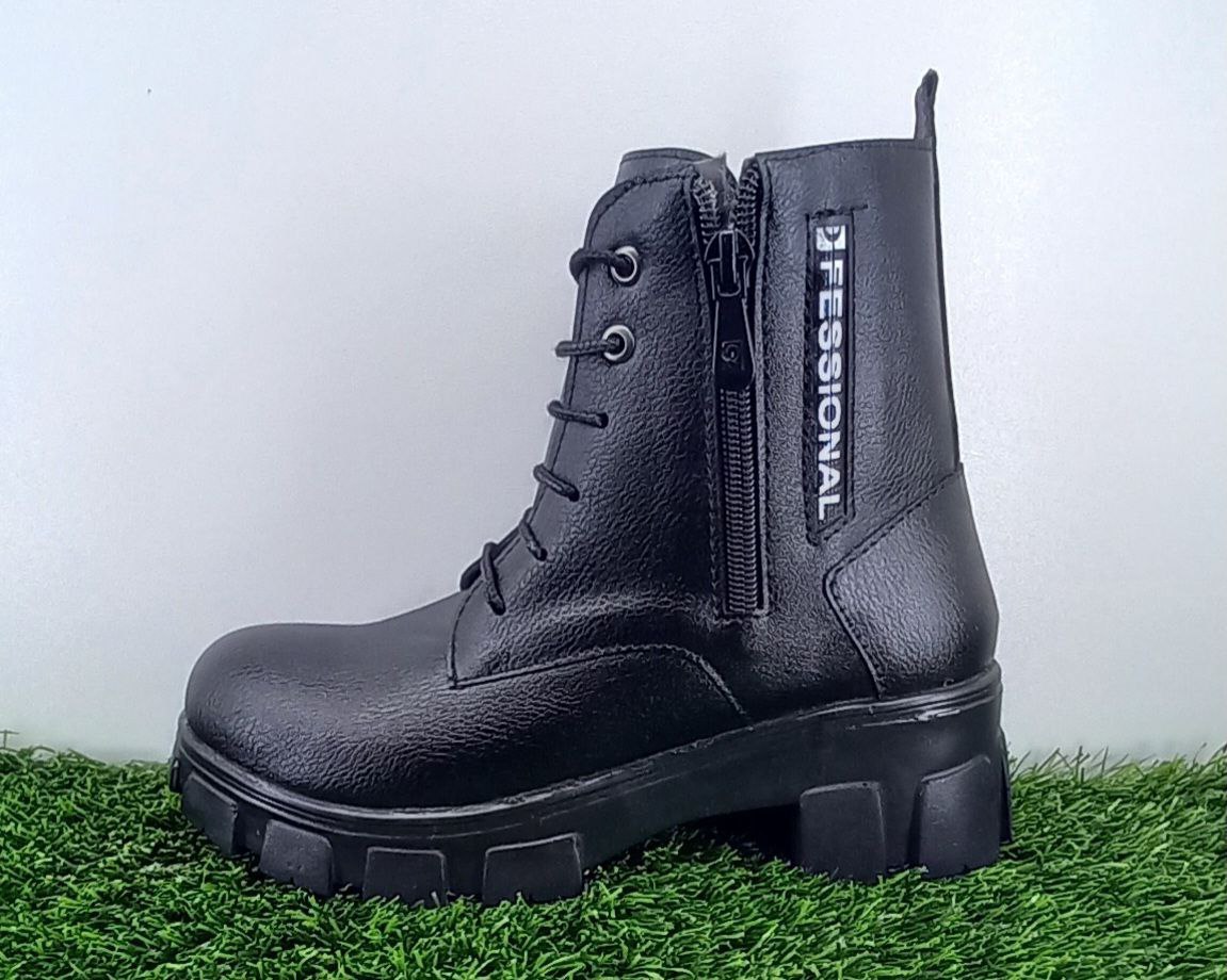 بوت زنانه بغل زیپ براق